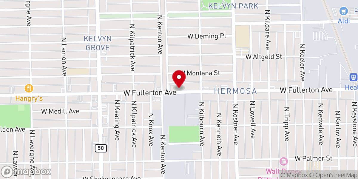 Map showing location of Resurrected Life Church International