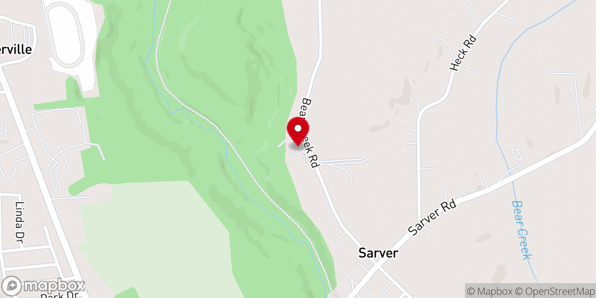 Map showing location of Zion Methodist Community Church