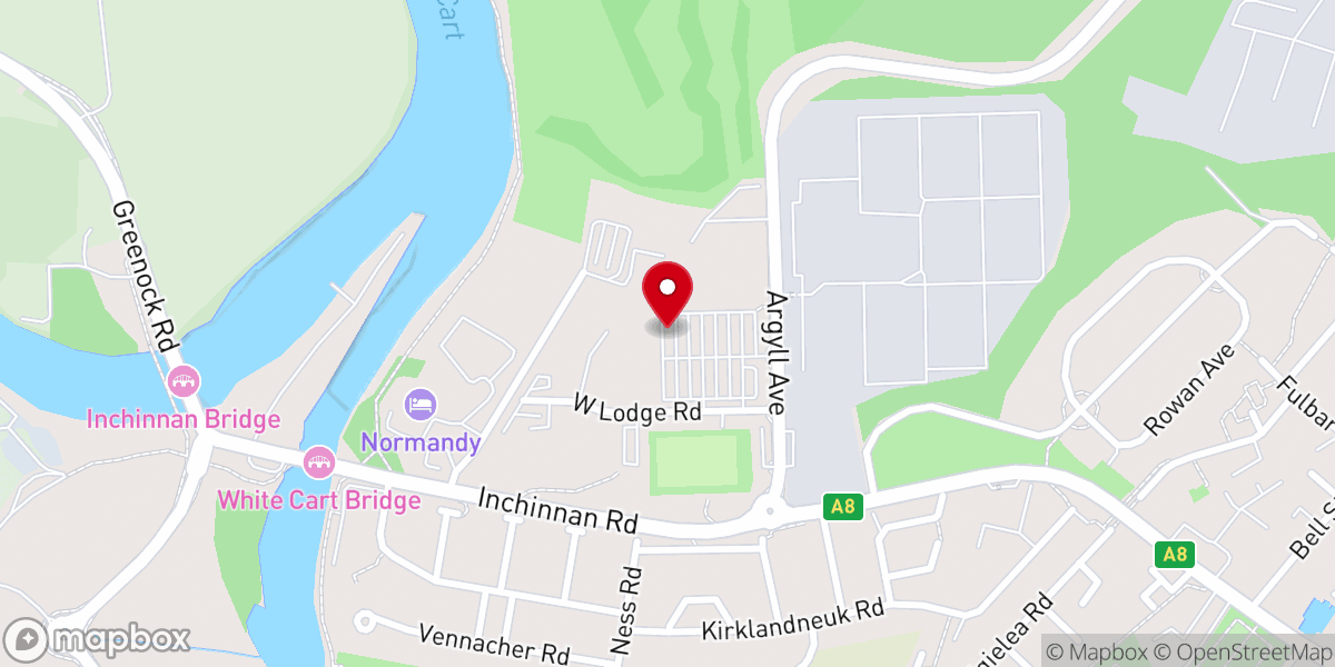Map showing location of The Salvation Army donation centre+