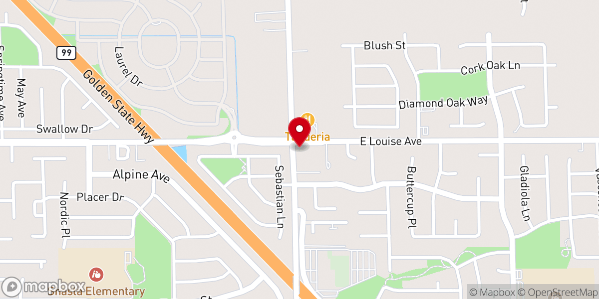 Map showing location of Freedom Church