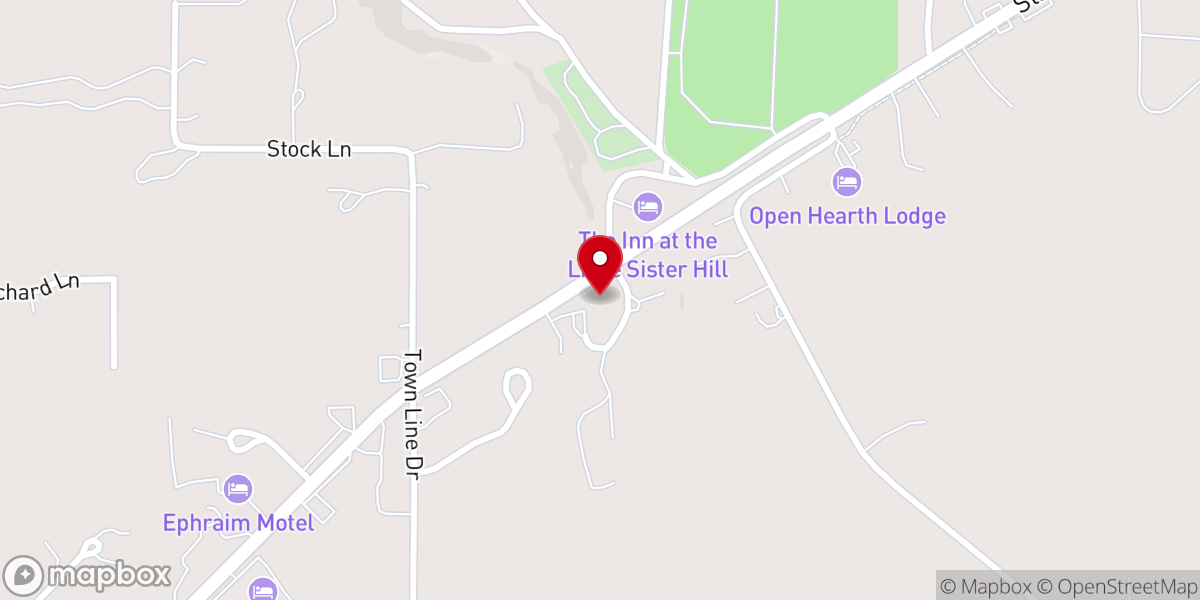 Map showing location of Door of Life Christian Church