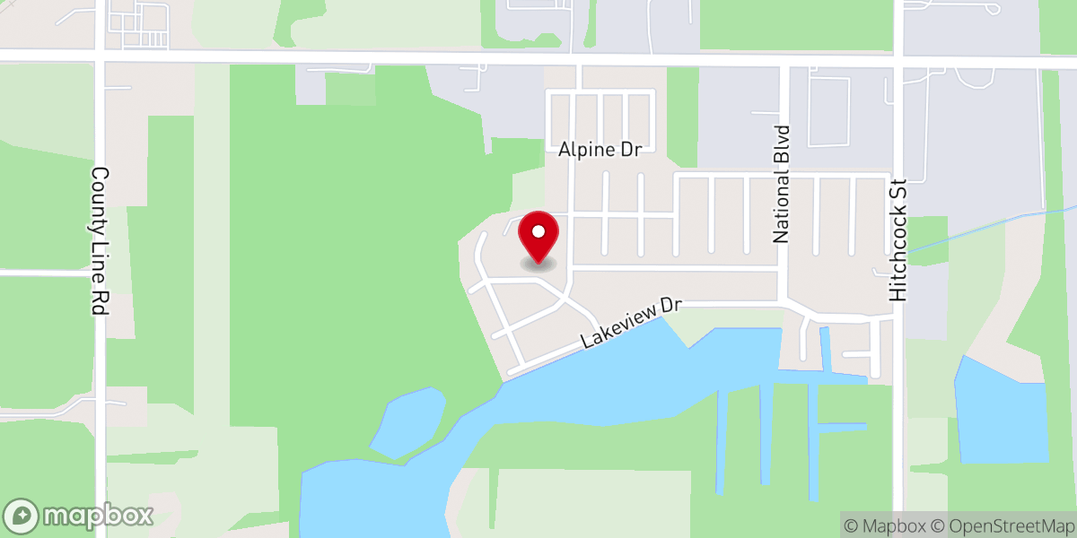 Map showing location of Wings of Love Weddings