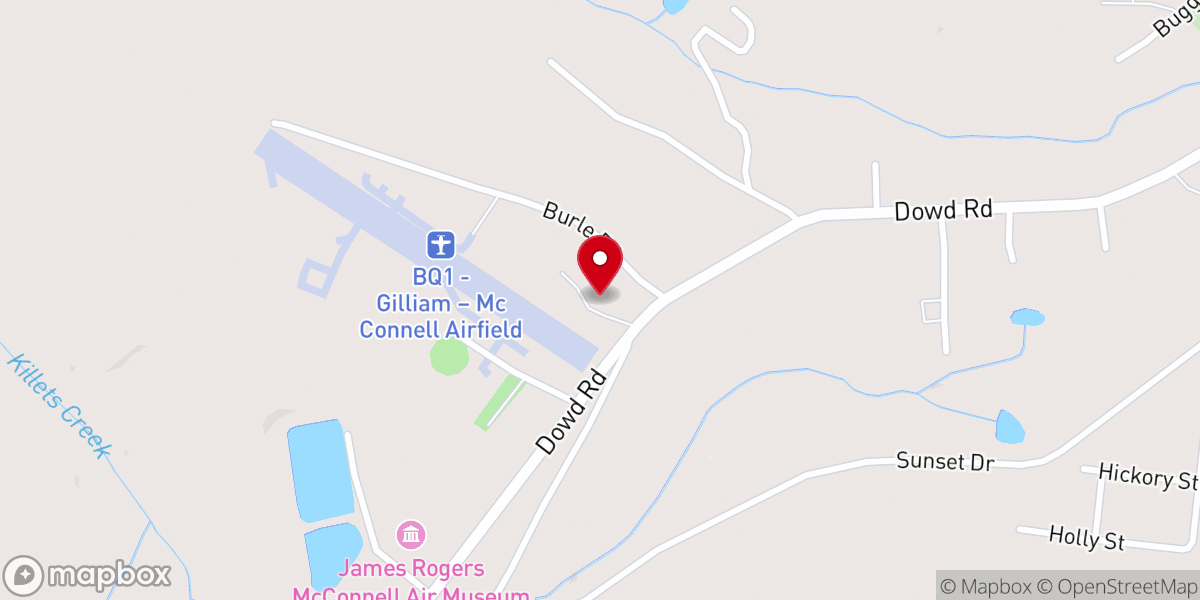 Map showing location of Open House Ministries