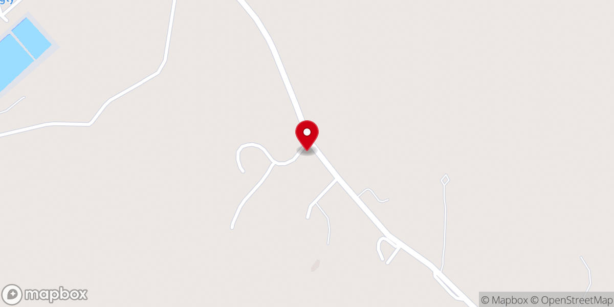 Map showing location of Calvary Baptist Church