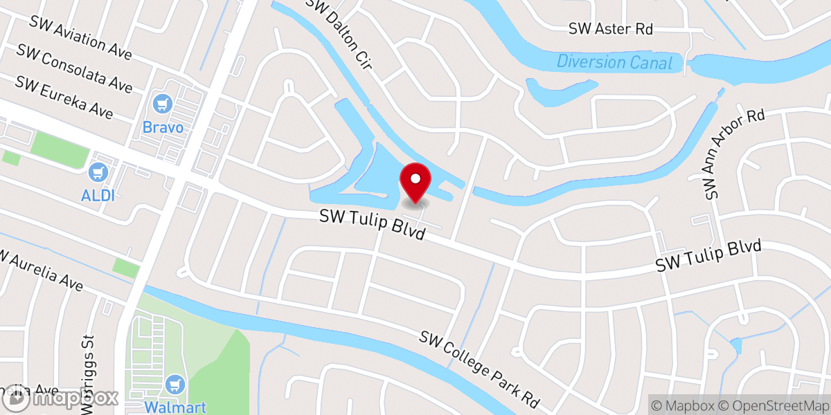 Map showing location of Primera Iglesia Bautista Hispana en Port St Lucie
