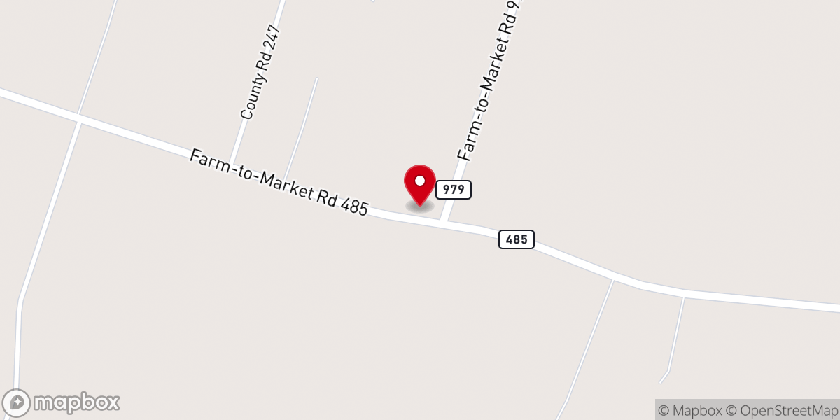 Map showing location of New Providence Church