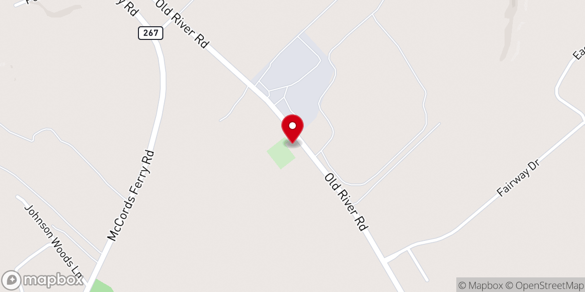 Map showing location of Union Church