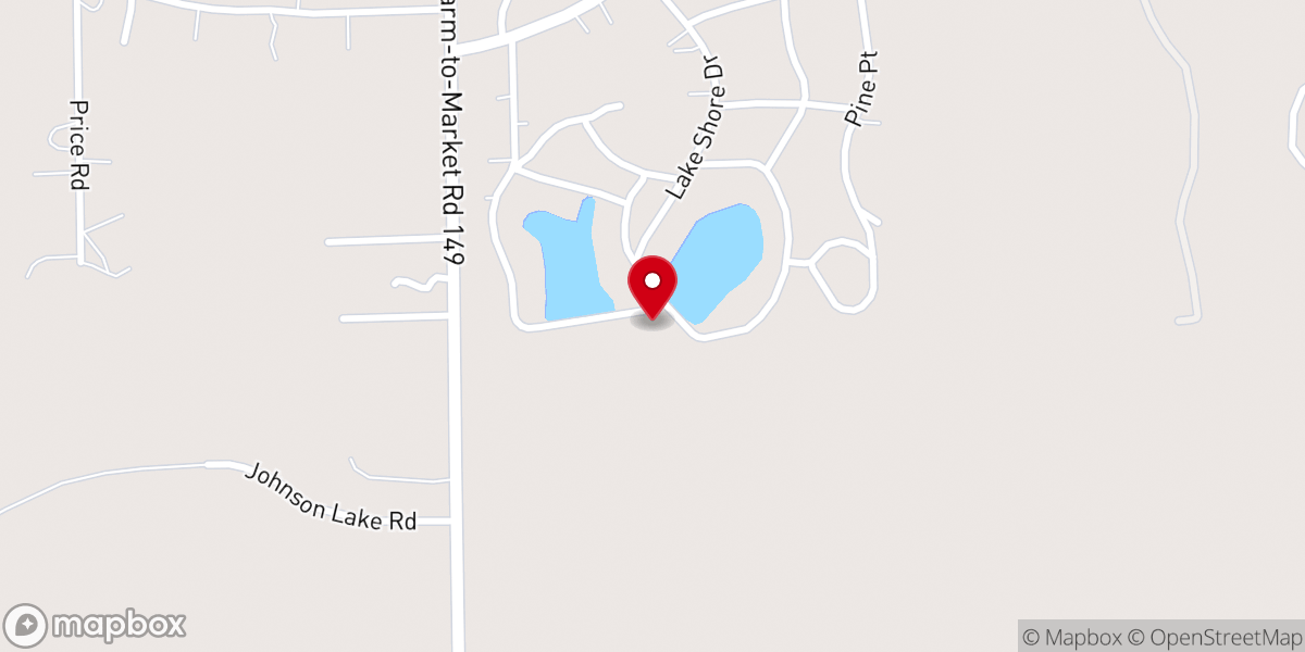 Map showing location of The Chapel of the Lakes