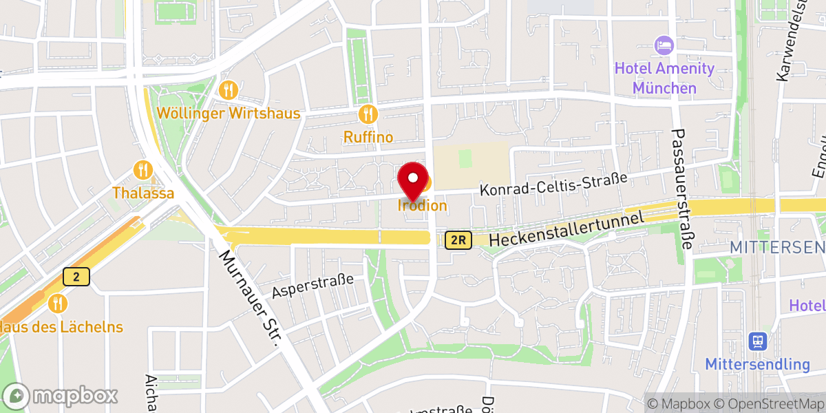 Map showing location of St. Thomas Morus
