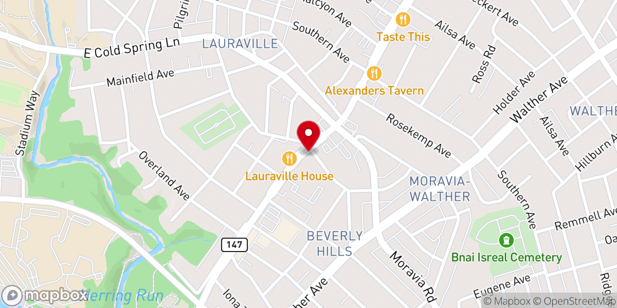 Map showing location of Christ Power Church