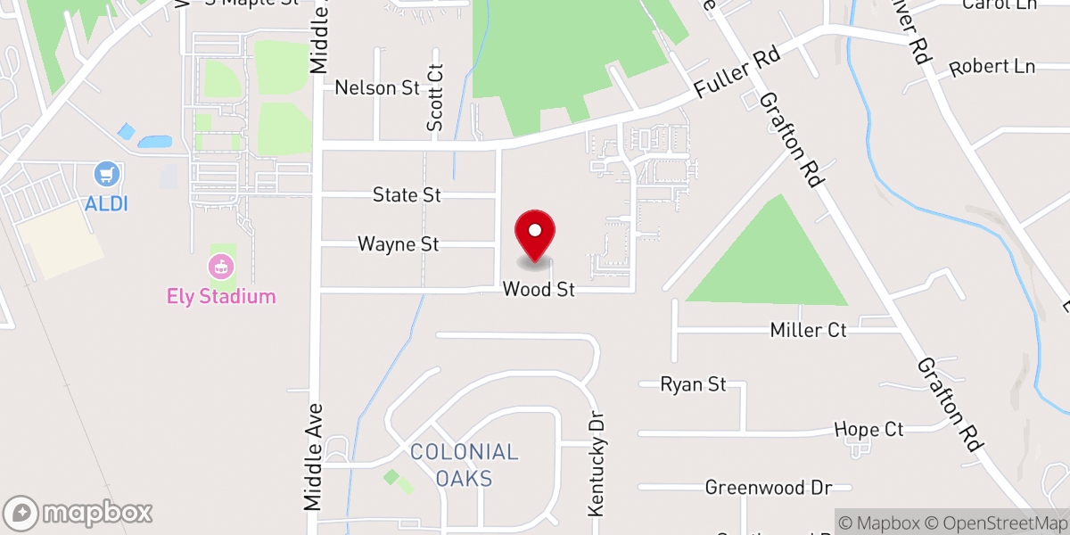 Map showing location of Original Church of God