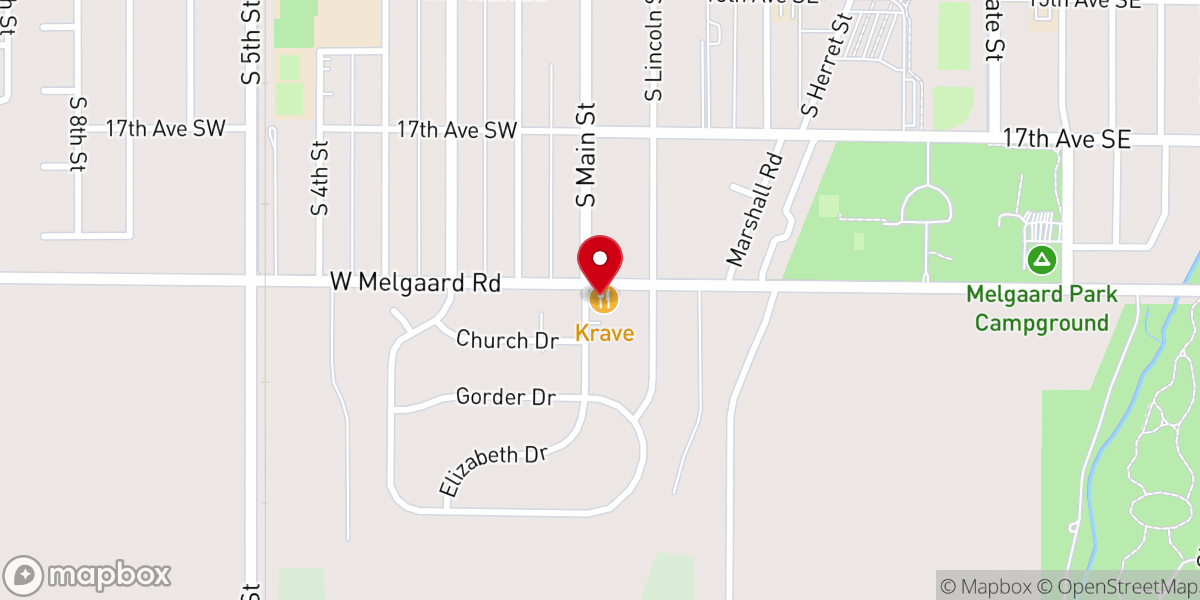 Map showing location of Evangelical Free Church