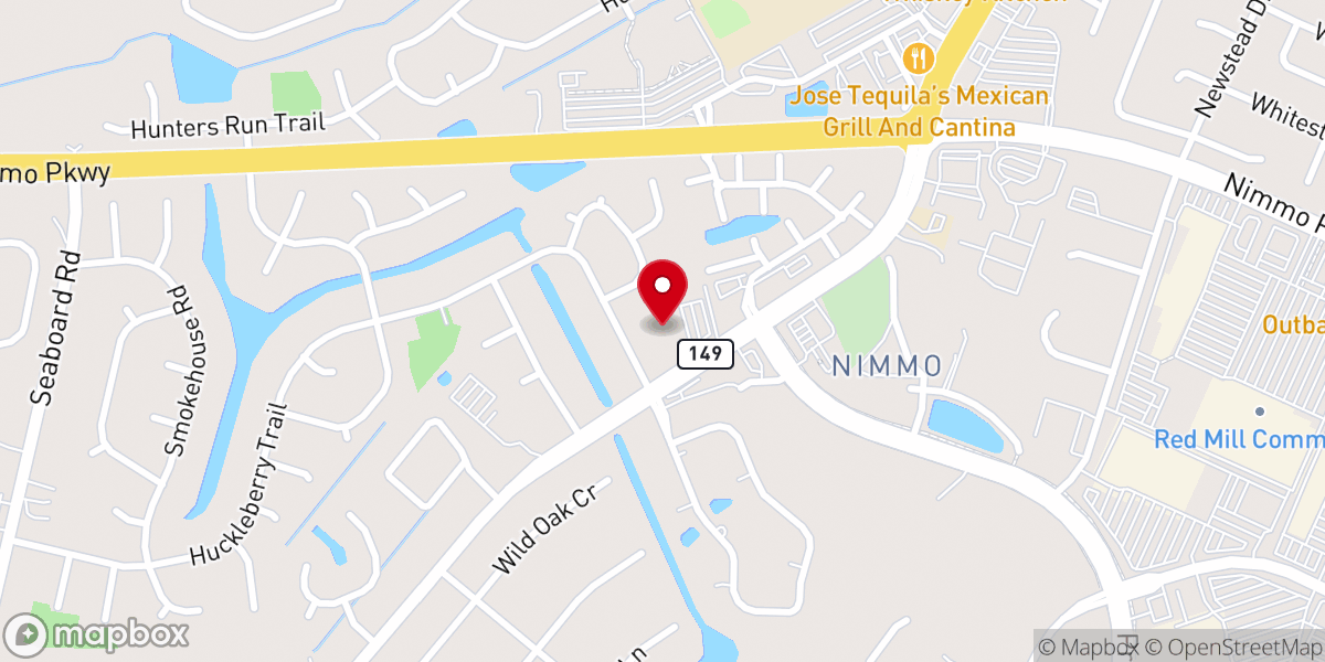 Map showing location of St Michael Lutheran Church