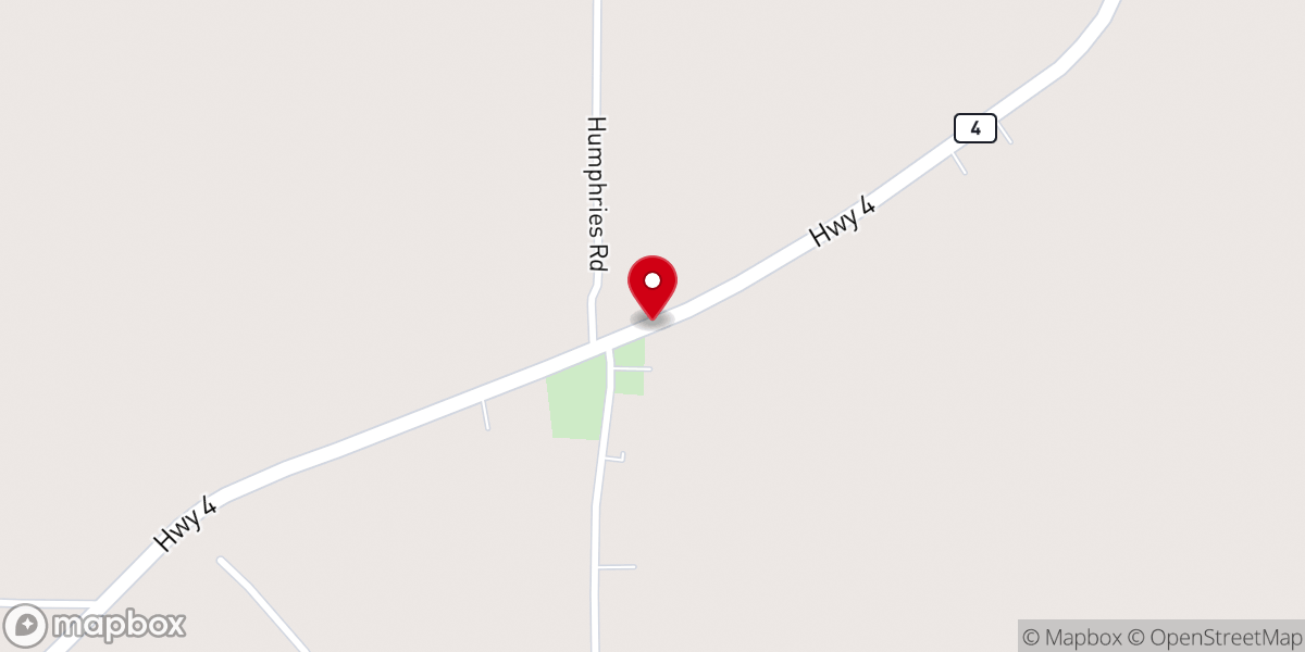 Map showing location of Fort Road Oak Grove Baptist