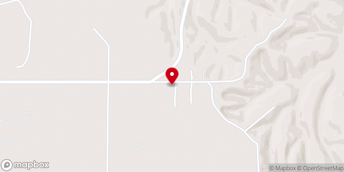 Map showing location of Steely Springs Baptist Church