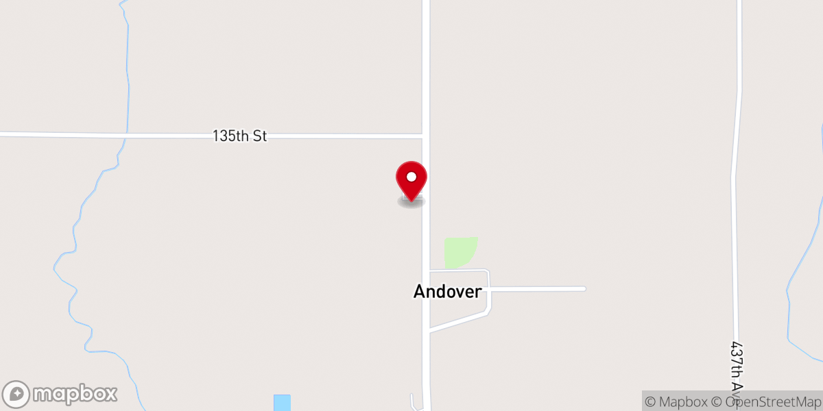 Map showing location of Faith Lutheran Church