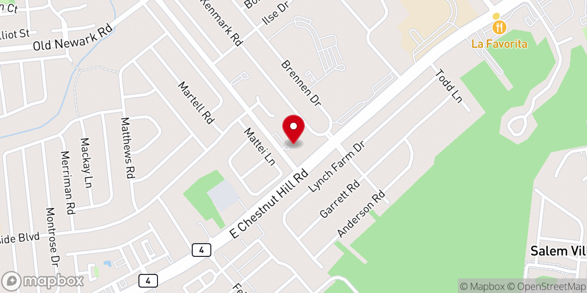 Map showing location of St Nicholas Episcopal Church