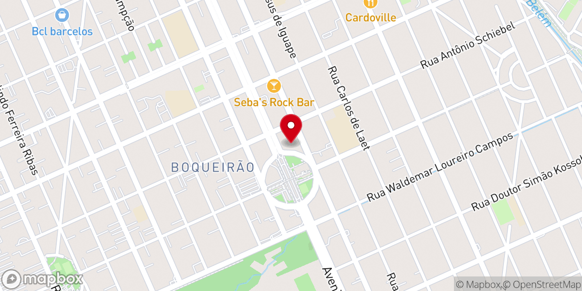 Map showing location of Nova Igreja Batista de Curitiba (NIB Curitiba)