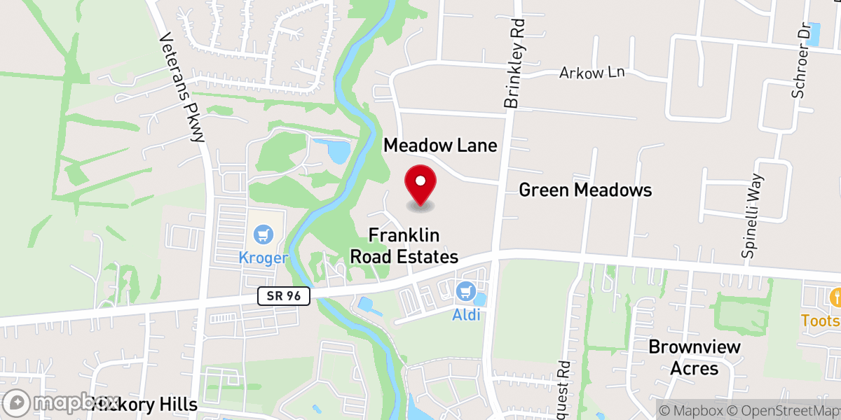 Map showing location of Celestial Church of Christ Blessed Model Parish