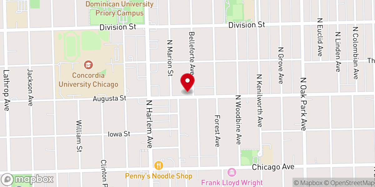 Map showing location of Wesleyan Church