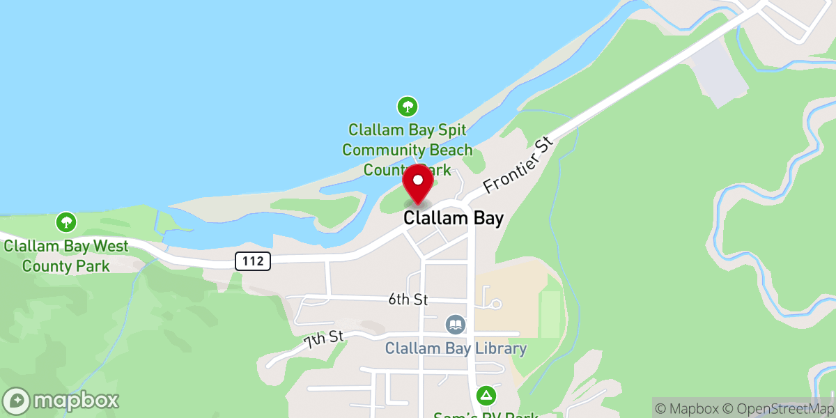 Map showing location of Hope Food Bank