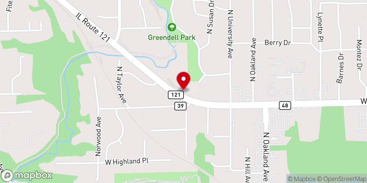 Map showing location of EnlowMinistries