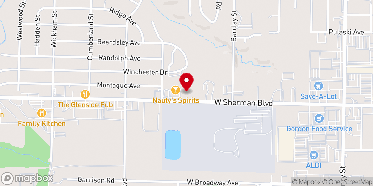 Map showing location of Celebration Community Church