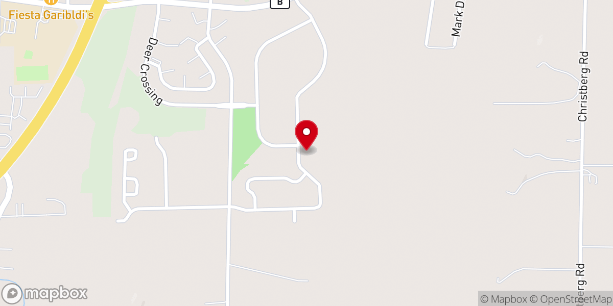 Map showing location of Wisconsin Fellowship of Baptist Churches