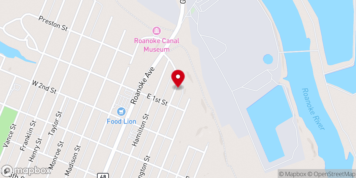 Map showing location of River City Church
