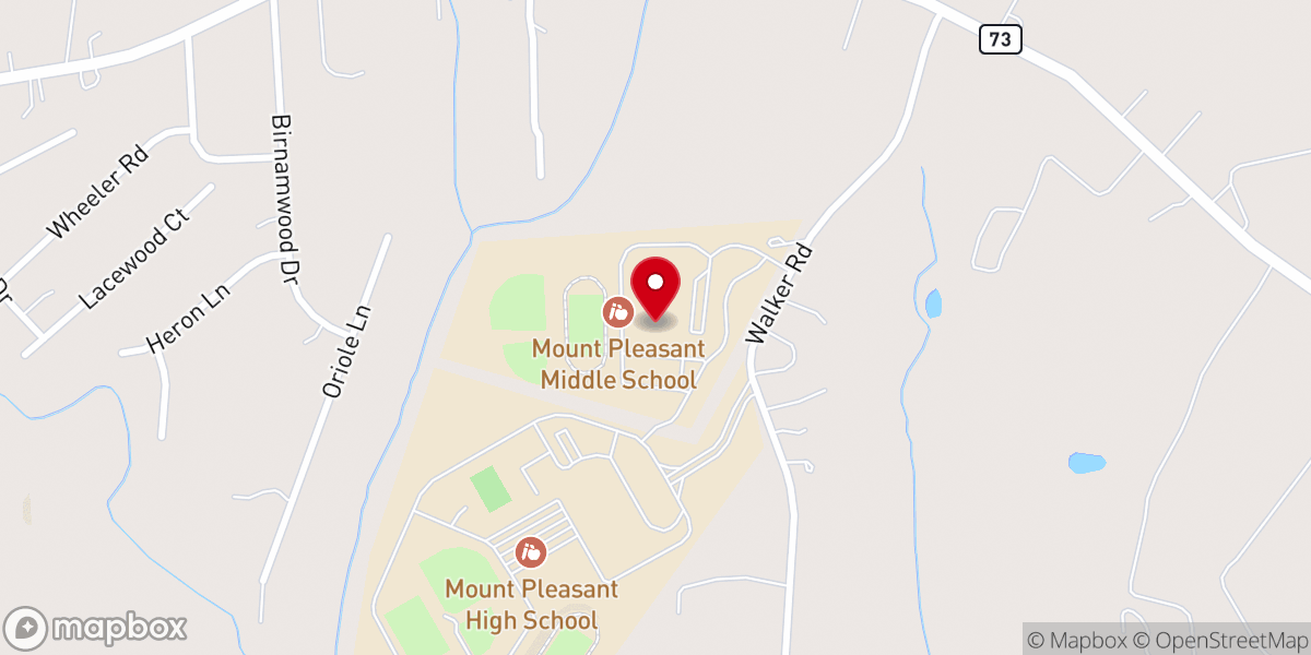 Map showing location of Propel Church