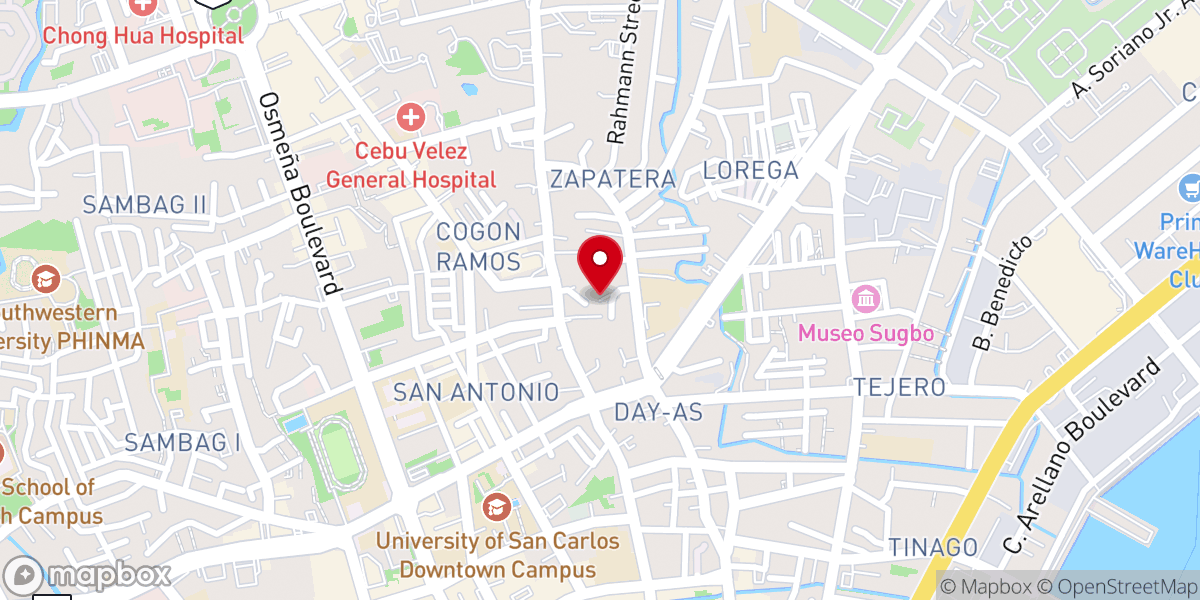 Map showing location of Green Mosque