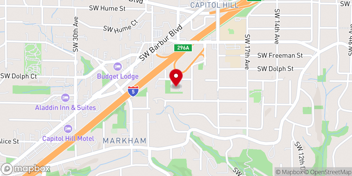 Map showing location of St. Nicholas Orthodox Church