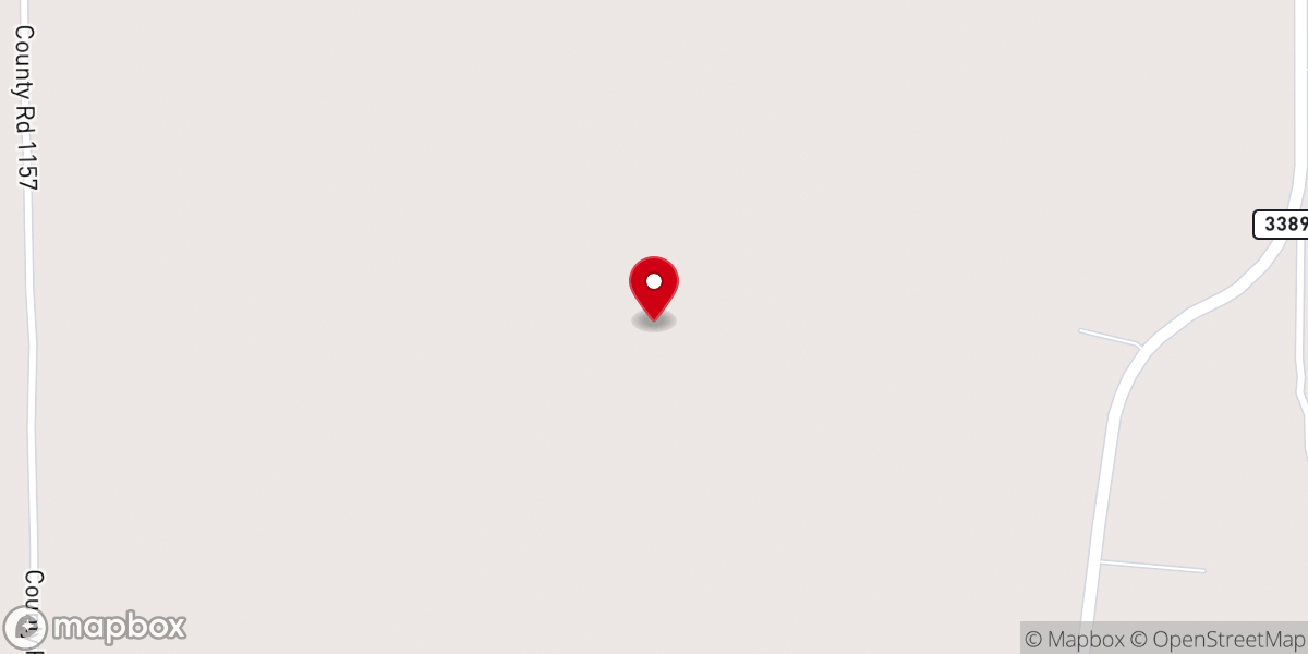 Map showing location of Abundant Life Church