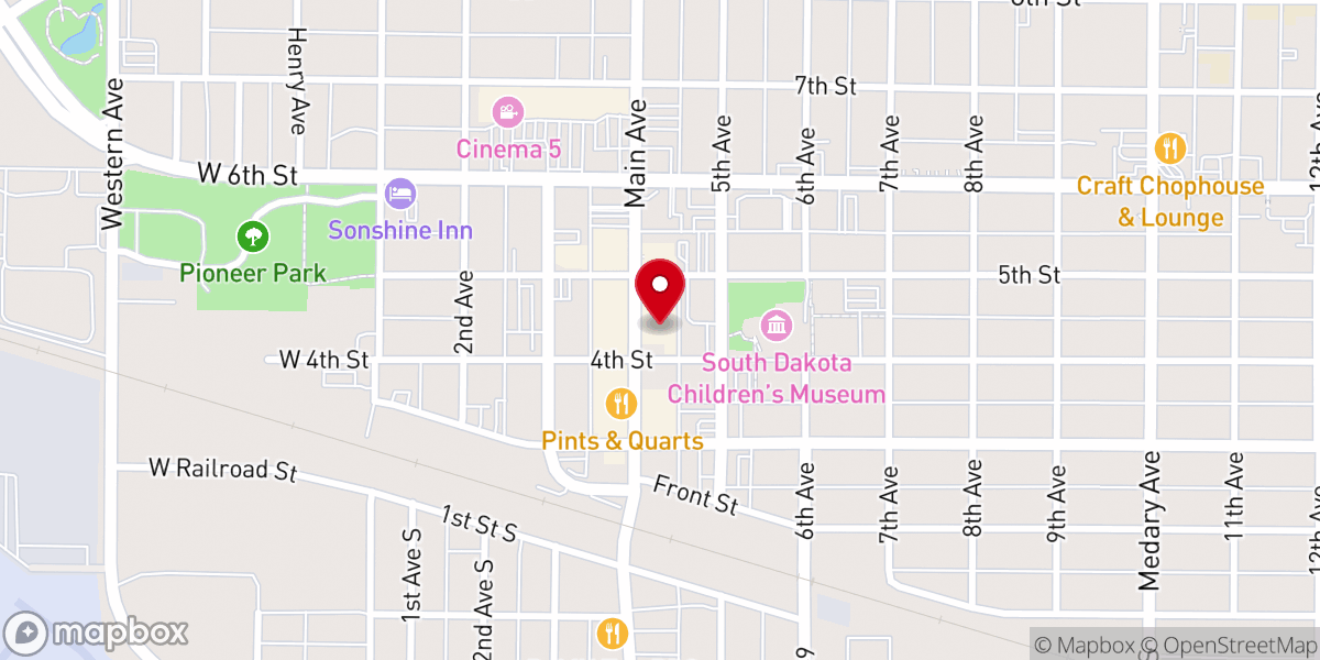 Map showing location of Hitch Studio