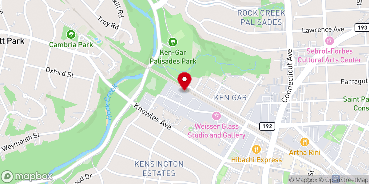 Map showing location of Kingdom Lamplighters