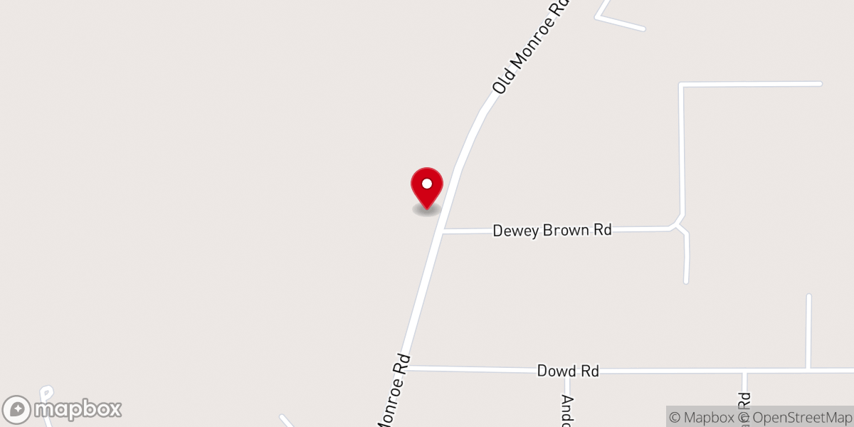 Map showing location of South Side Church