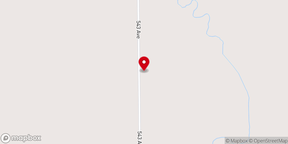 Map showing location of Golgotha Lutheran Church
