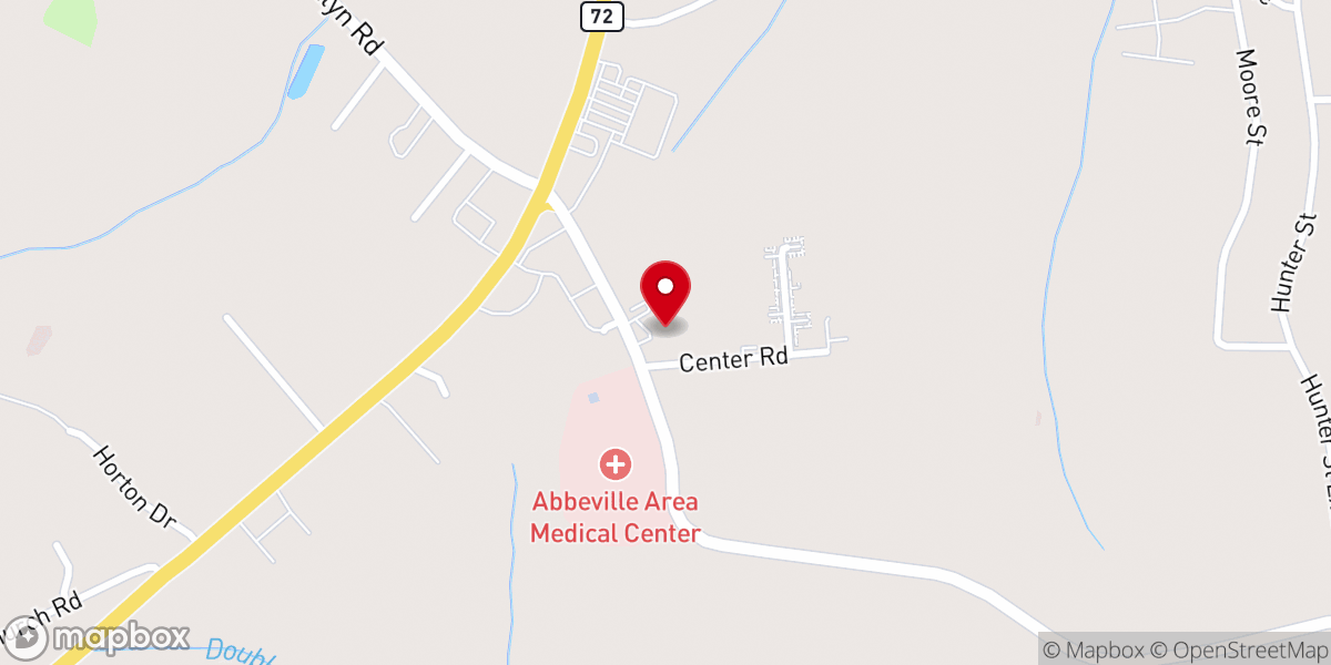 Map showing location of United Christian Ministries