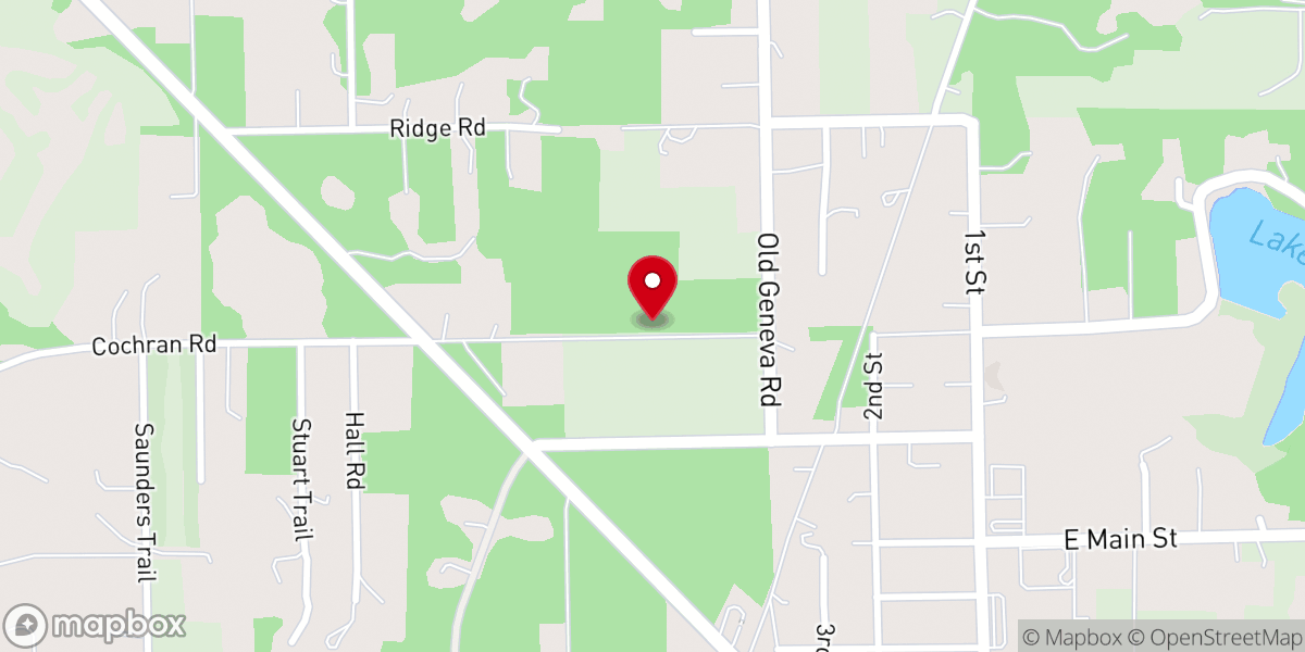Map showing location of New Bethel AME Church