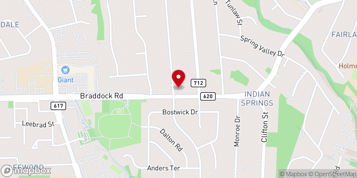 Map showing location of Great Love Church