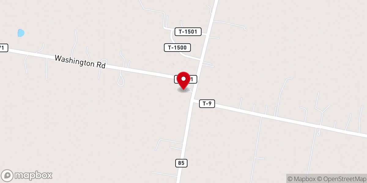 Map showing location of Union Global Methodist Church