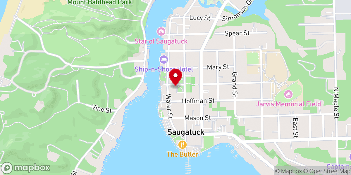 Map showing location of Christian Science Church
