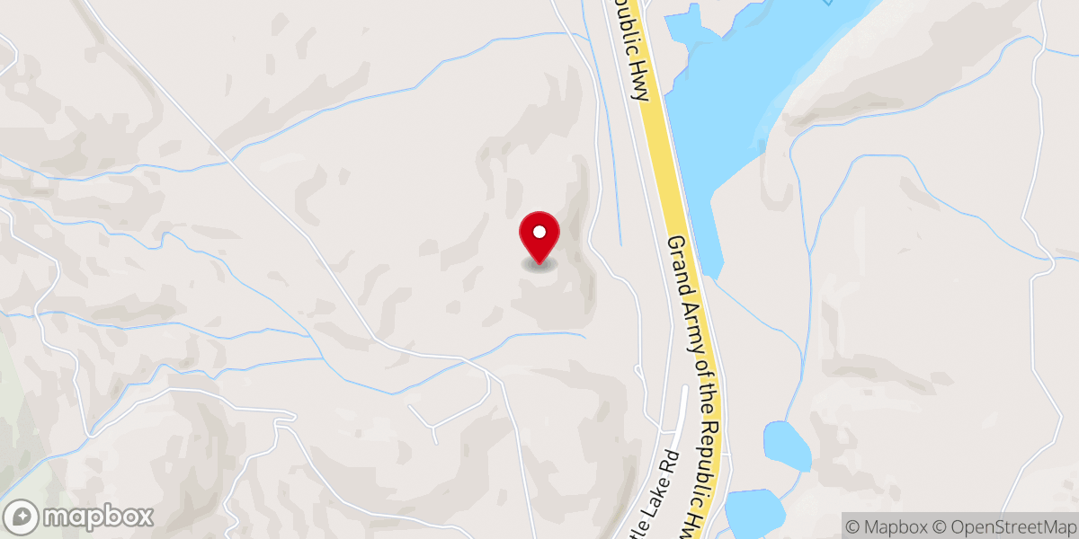 Map showing location of Little Lake, CA 93542