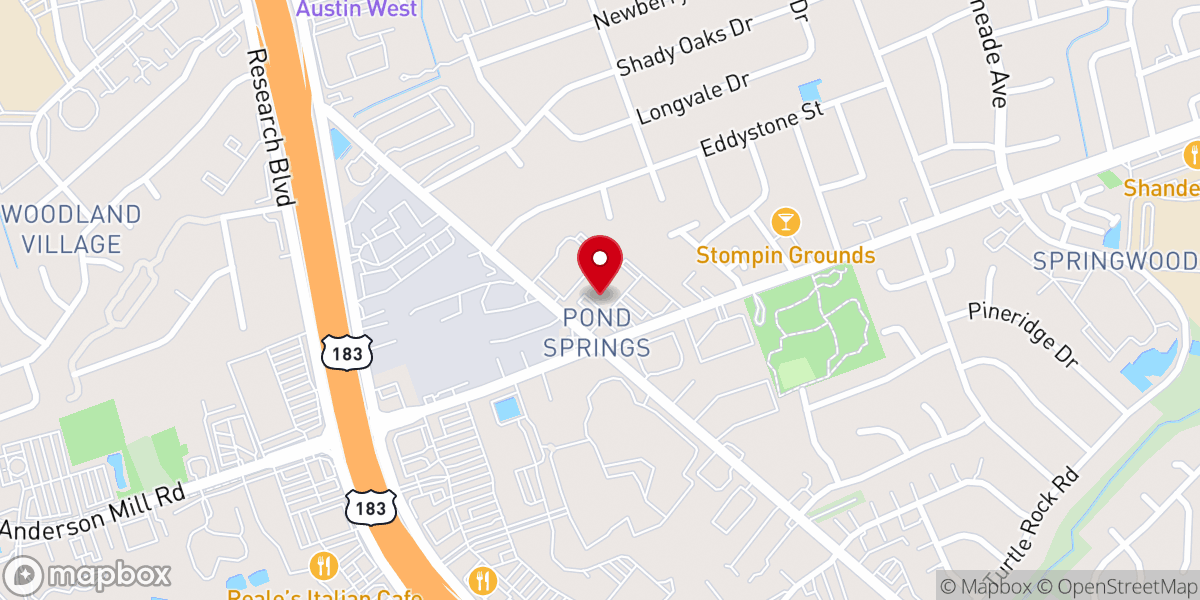 Map showing location of Northwest Fellowship