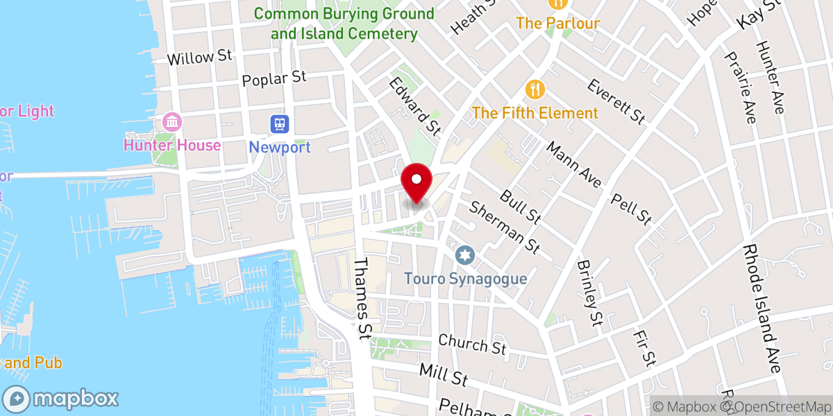 Map showing location of Church Community Housing Corporation