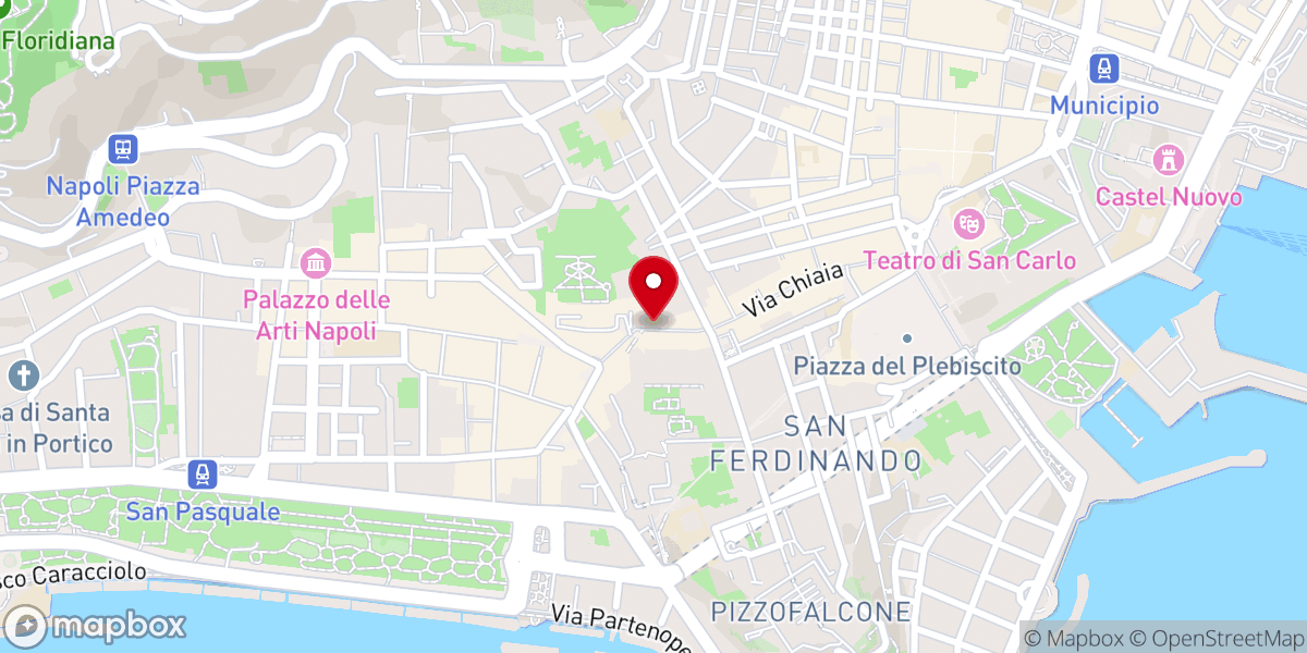 Map showing location of Chiesa santa Maria della Mercede / Parrocchia Santa Orsola