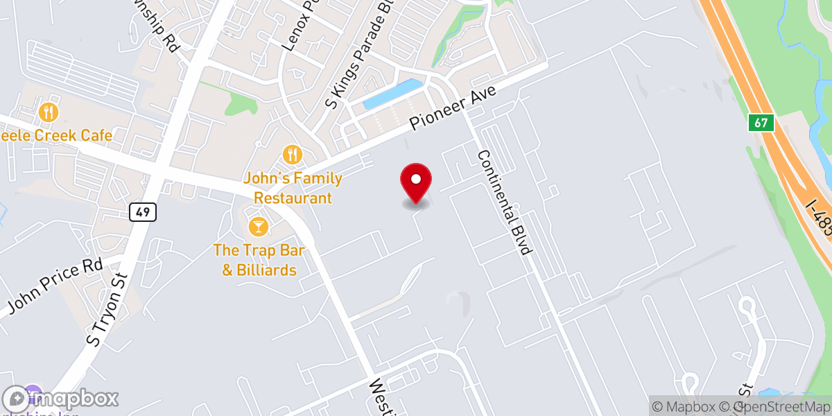 Map showing location of Unity and Love Ministries Incorporated