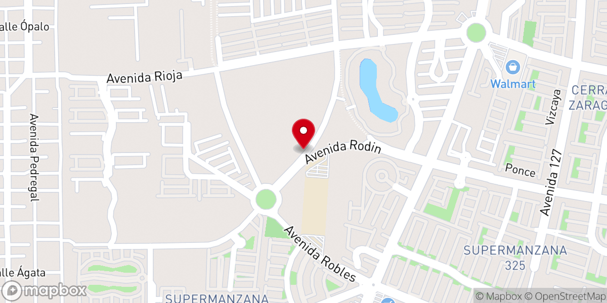 Map showing location of Santuario María Desatadora de Nudos
