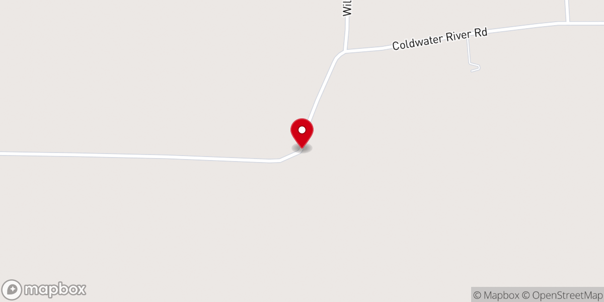 Map showing location of St Luke Missionary Baptist Church