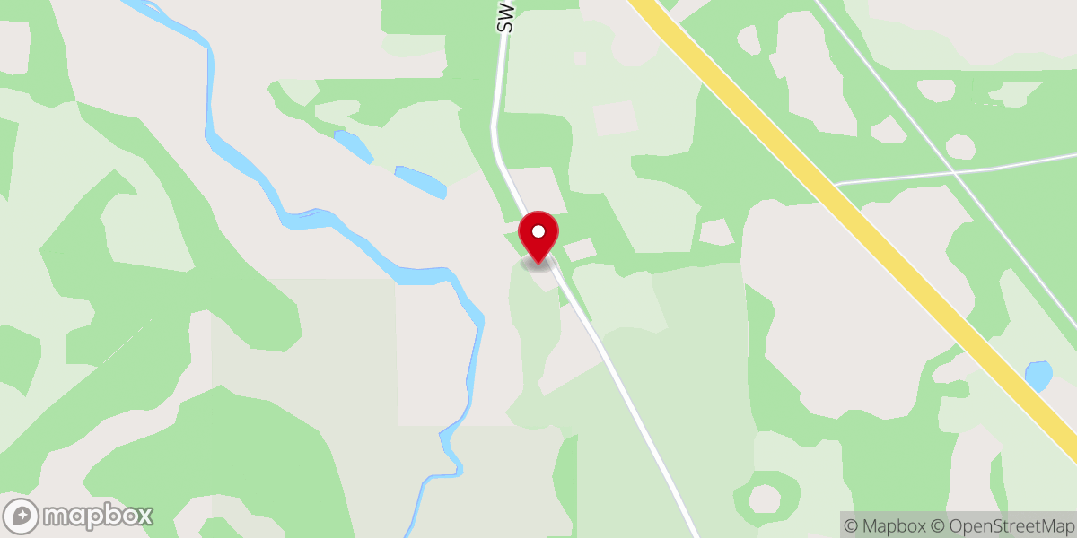 Map showing location of Mt Olive PB Church